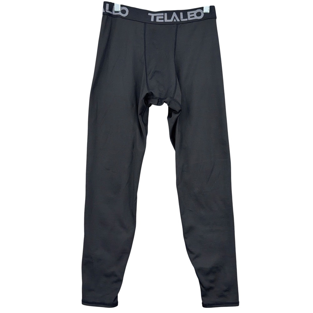 TELALEO Compression‎ Leggings Mens Size M Polyester Spandex Black